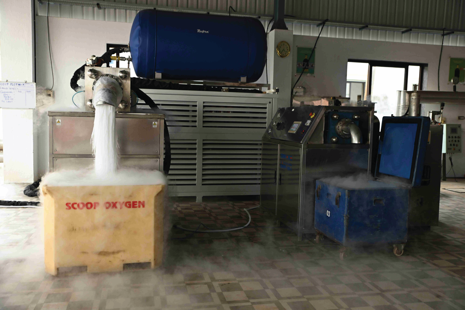Scoop Oxygen Dry Ice Scoop Industries