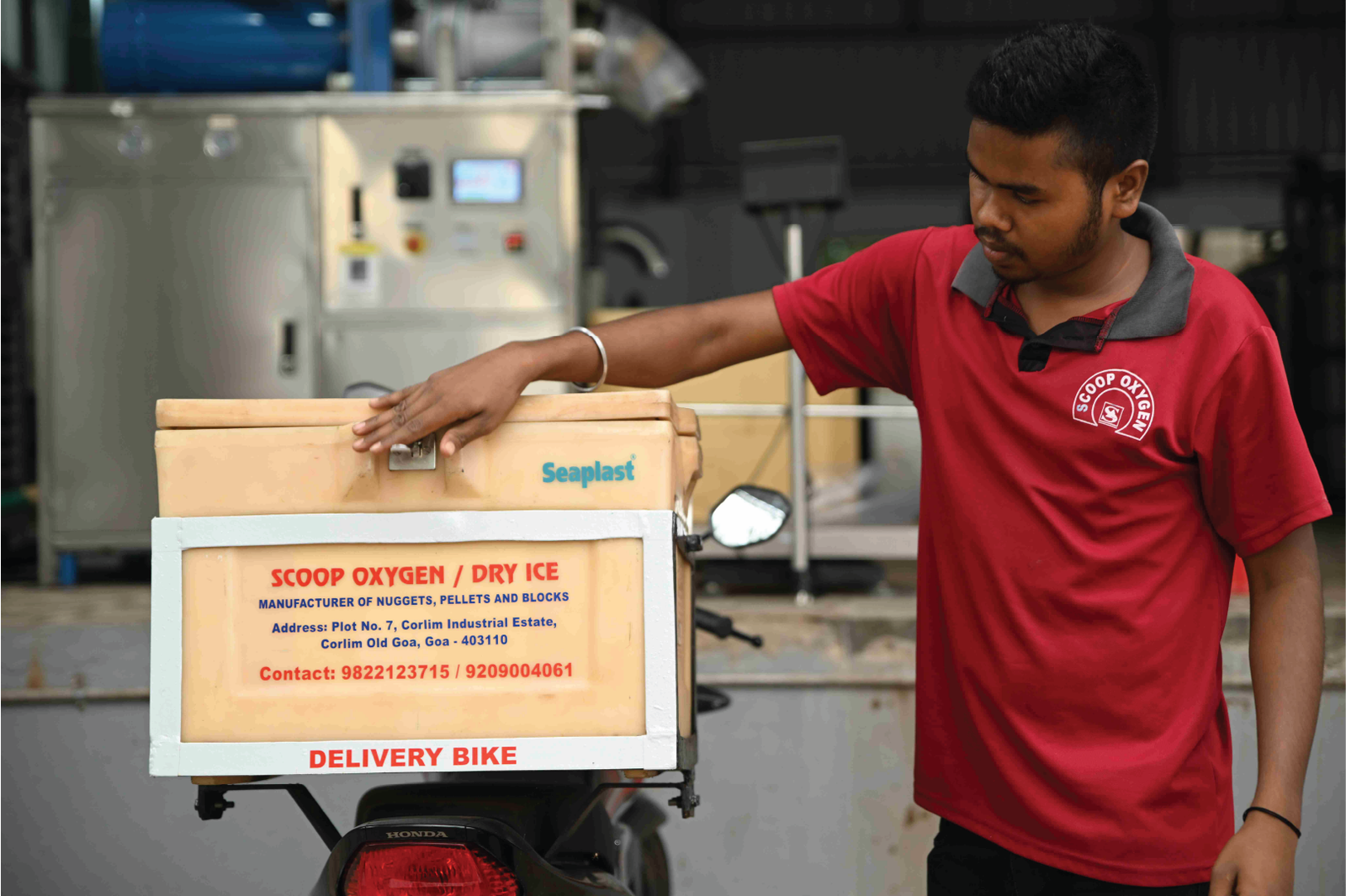 Scoop Oxygen Dry Ice Scoop Industries